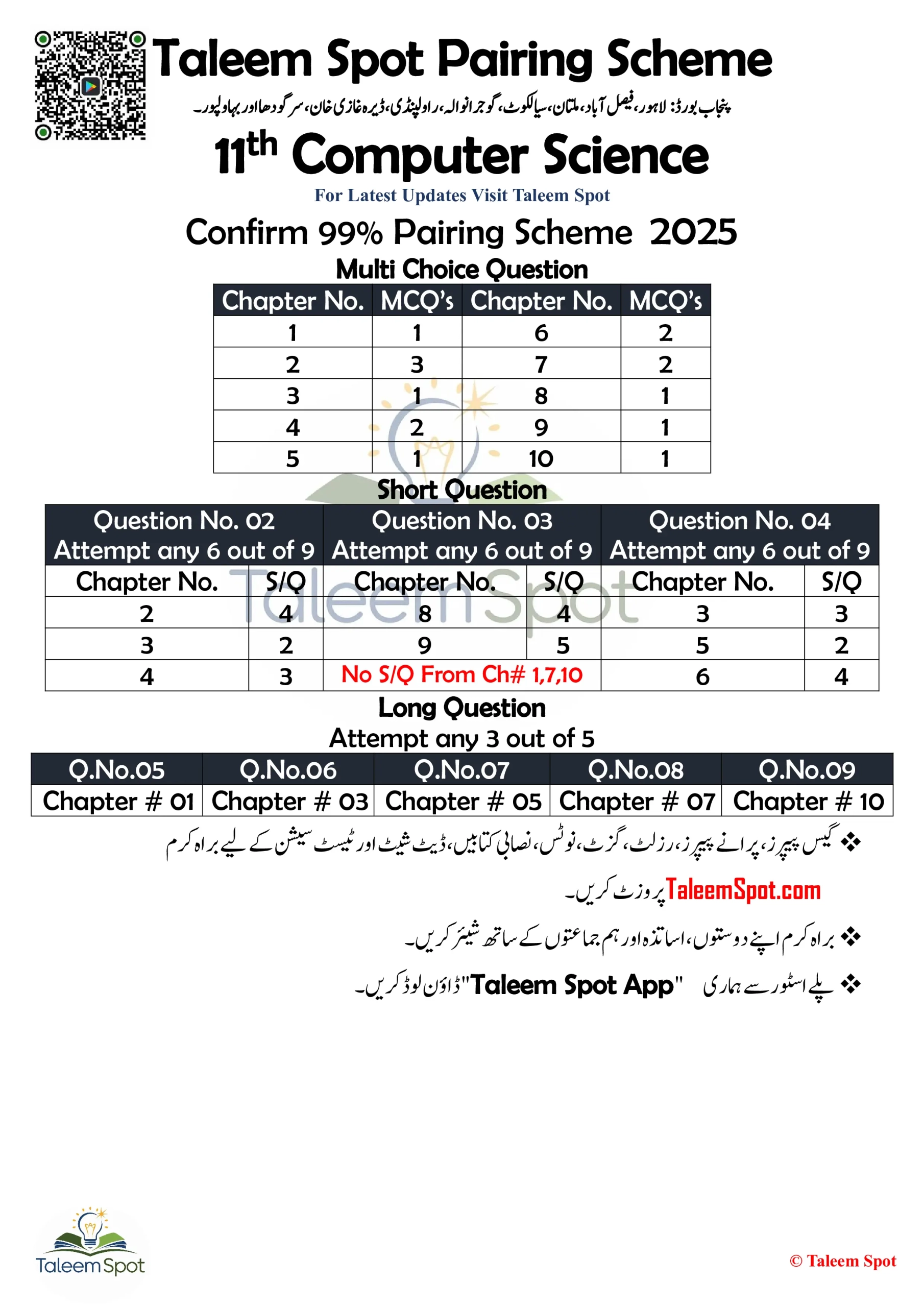 11th Class Pairing Scheme 4 scaled
