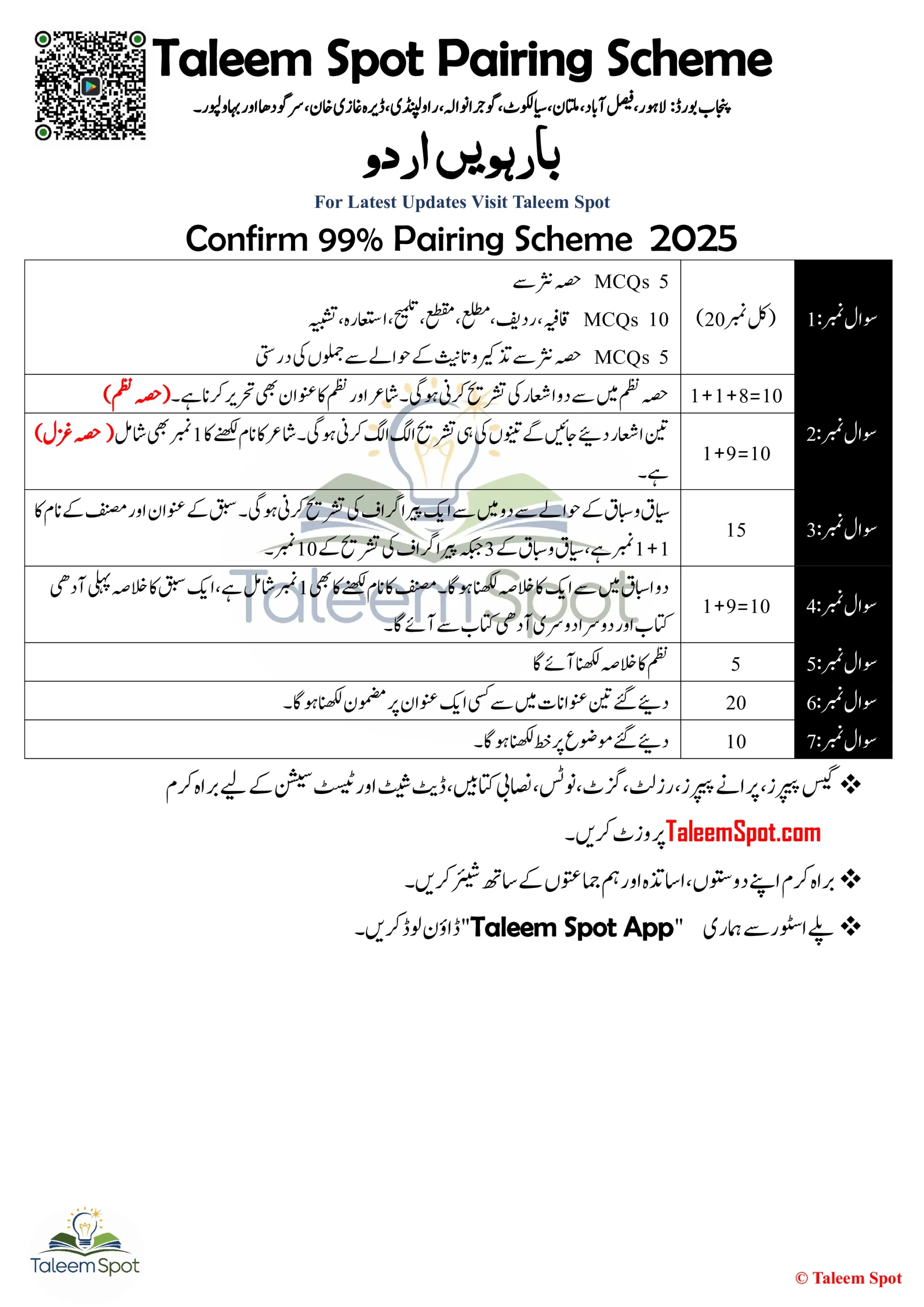 12th Class Pairing Scheme 8 scaled