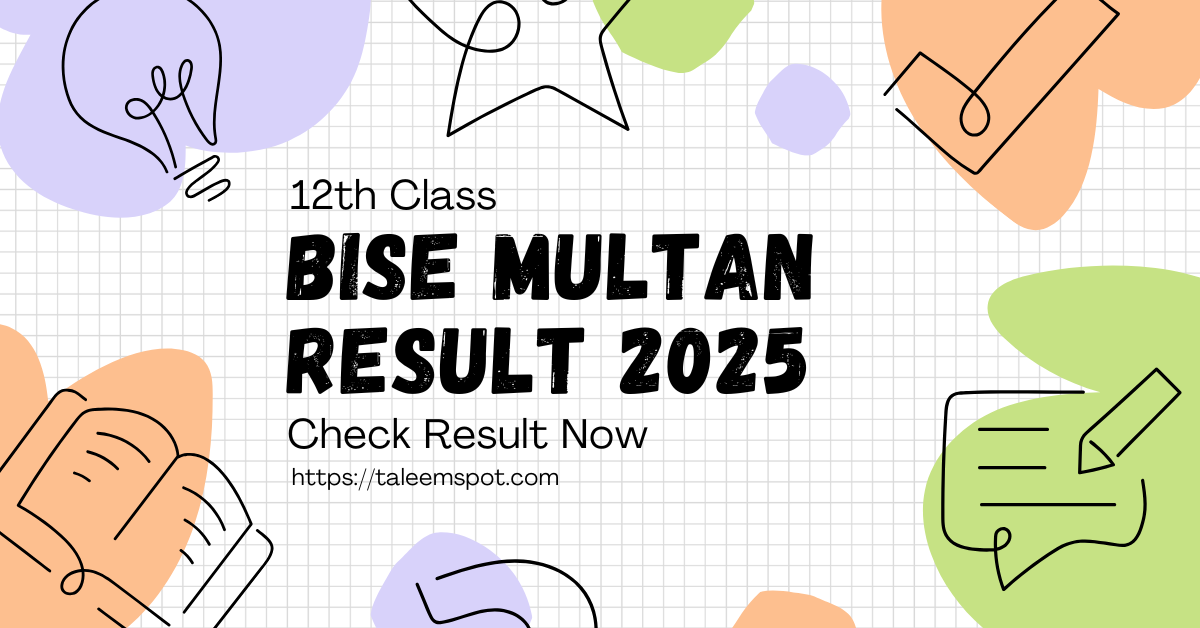 12th Class BISE Multan Result 2025