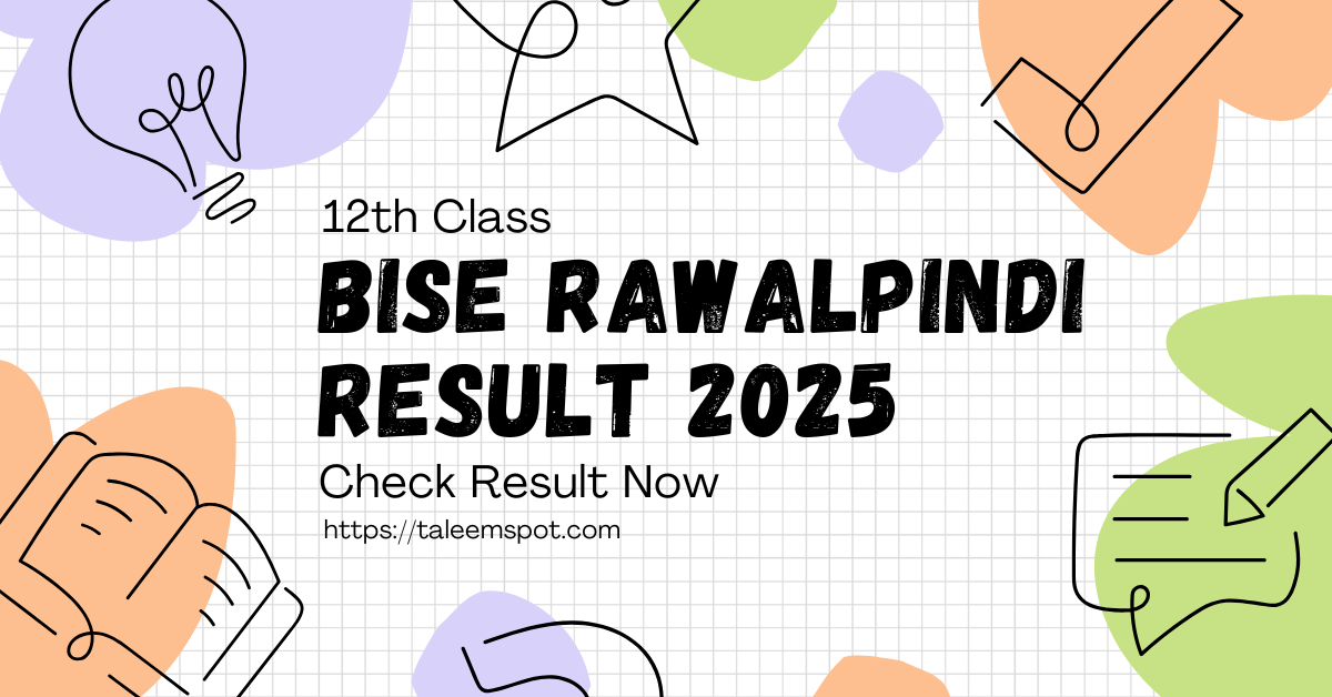 12th Class BISE Rawalpindi Result 2025